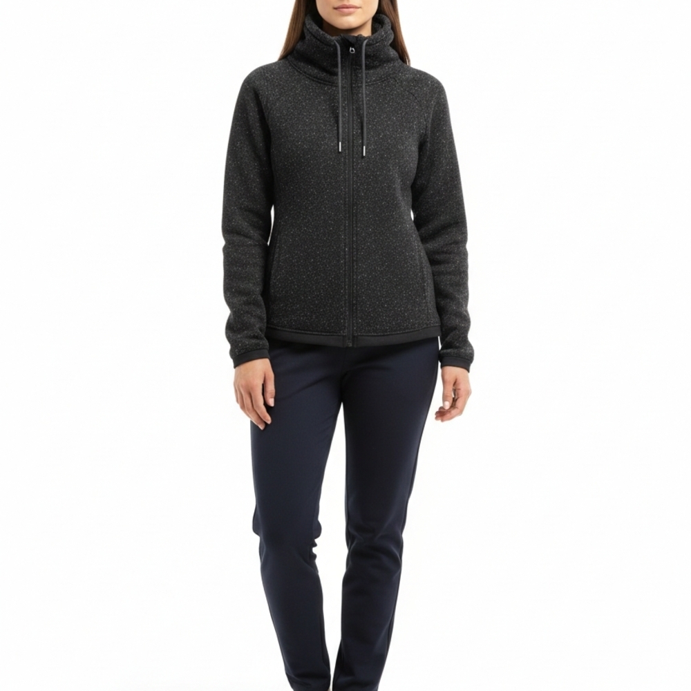 Avia Black Textured Jacket